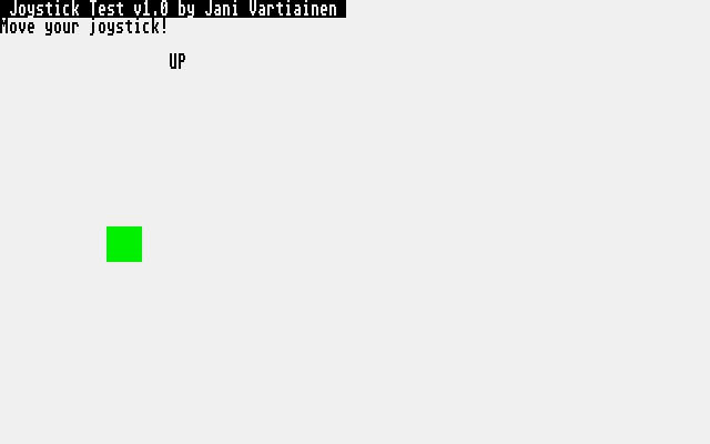 Joystick Test — screenshot 1